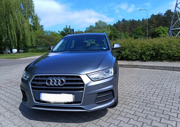 Audi Q3 cena 66000 przebieg: 89000, rok produkcji 2017 z Poznań małe 137